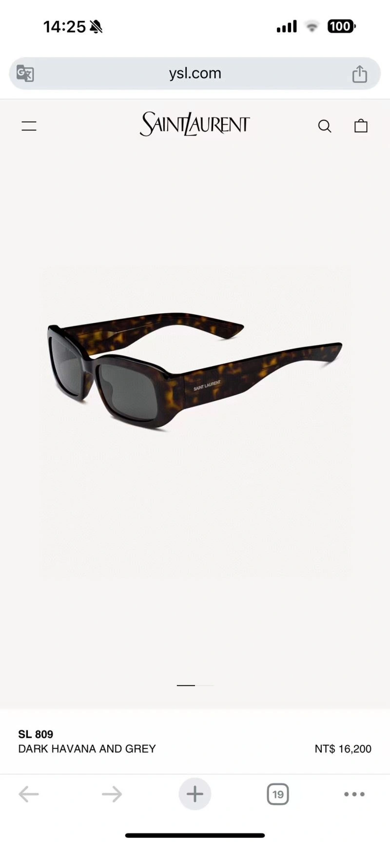 YSL Sunglasses BestValue 282714
