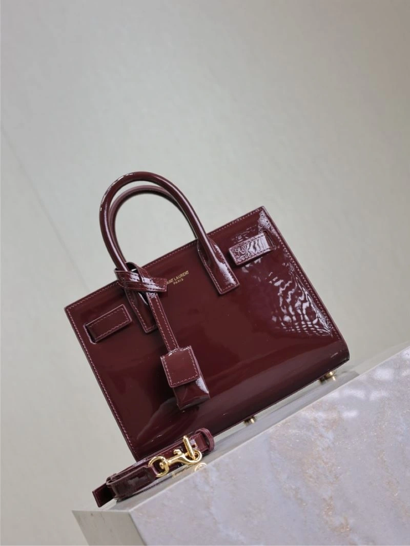 YSL Top Handle Bags SmoothTexture 62771