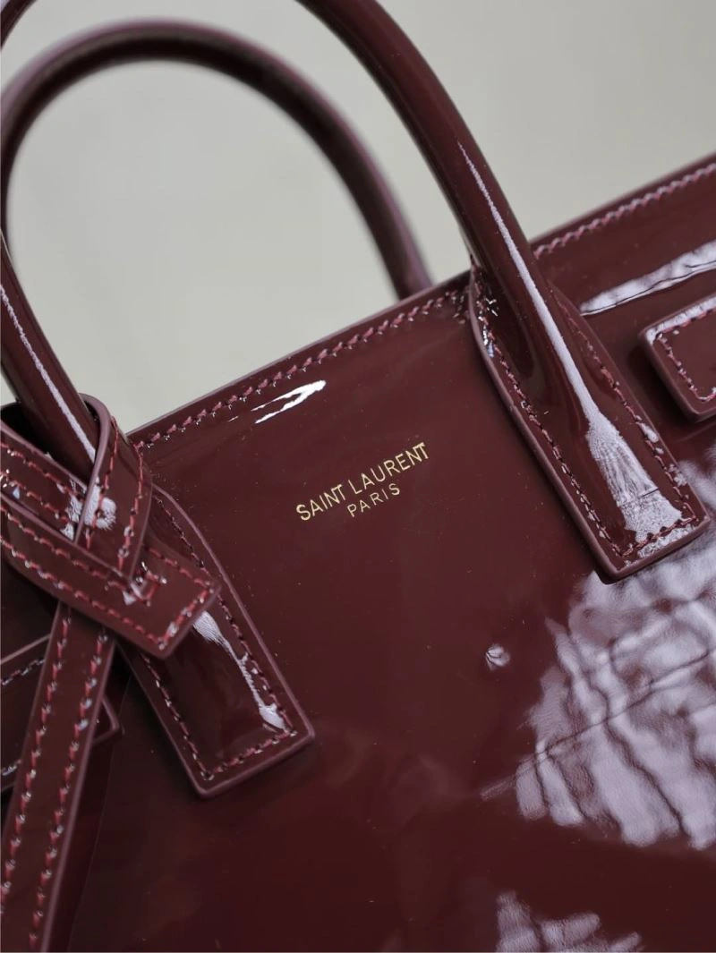 YSL Top Handle Bags SmoothTexture 62771