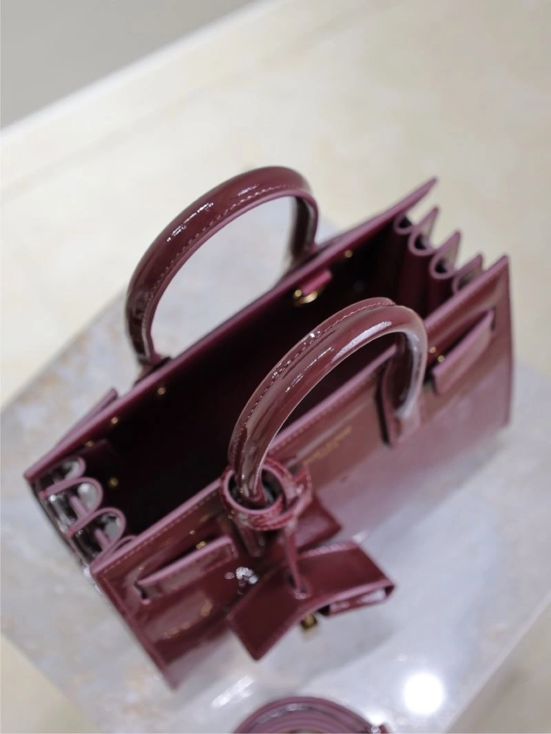 YSL Top Handle Bags SmoothTexture 62771