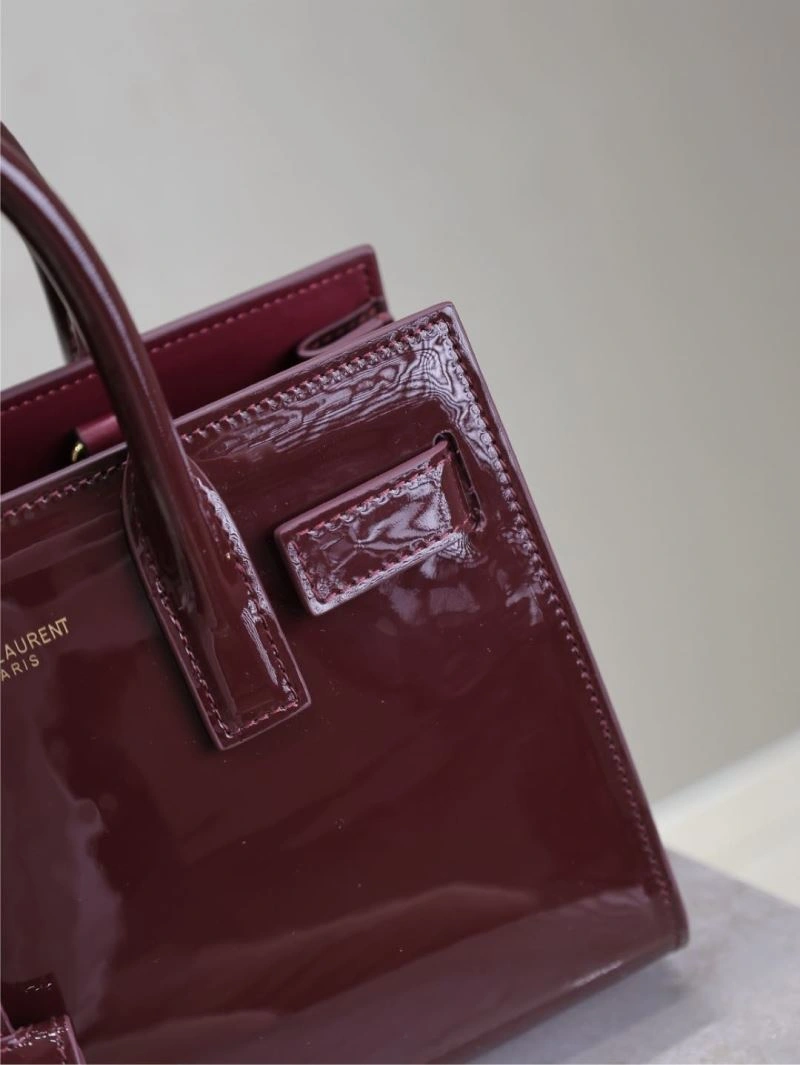 YSL Top Handle Bags SmoothTexture 62771