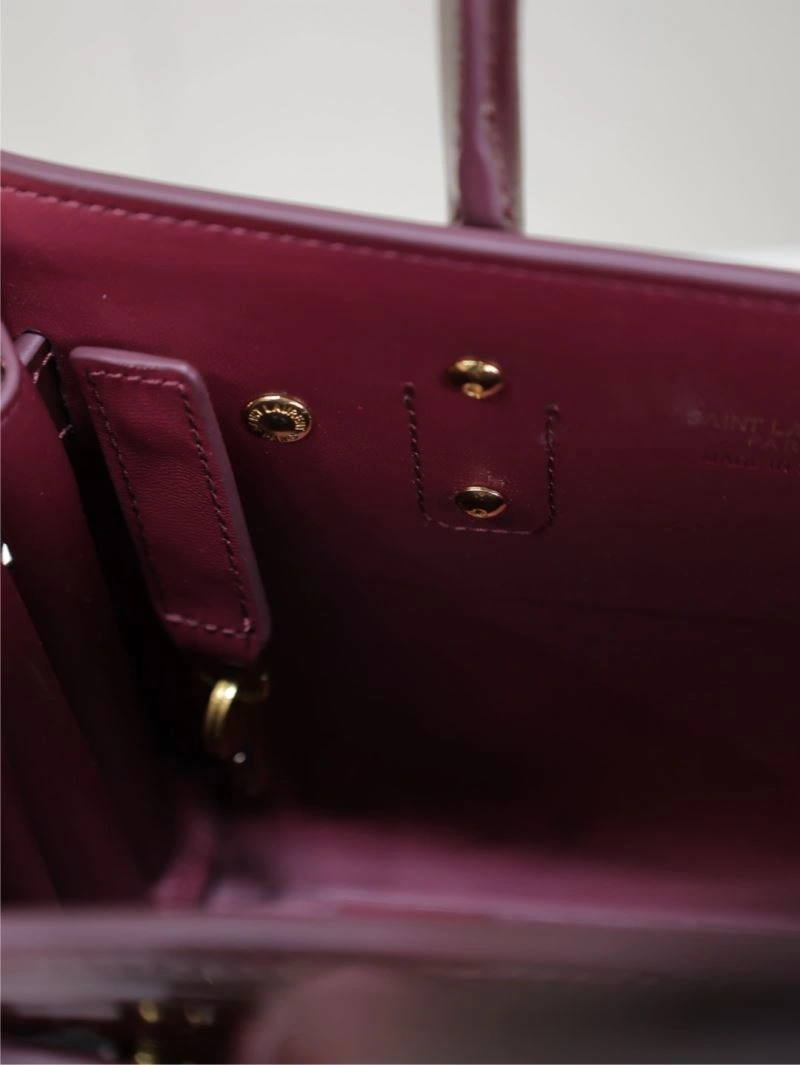 YSL Top Handle Bags SmoothTexture 62771