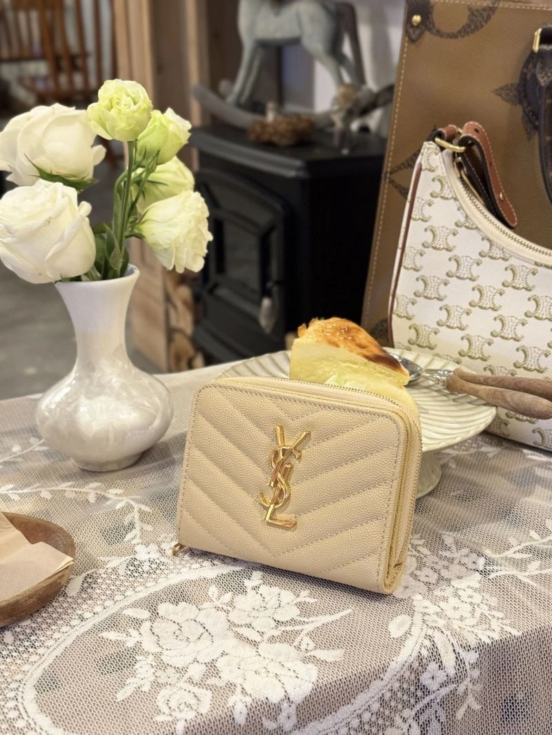 Supportive YSL Wallets Purse 65875