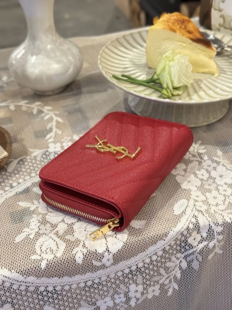WaterResistant YSL Wallets Purse 65871