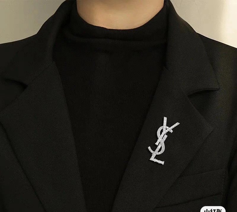 SmoothTexture Ysl Brooches 211467