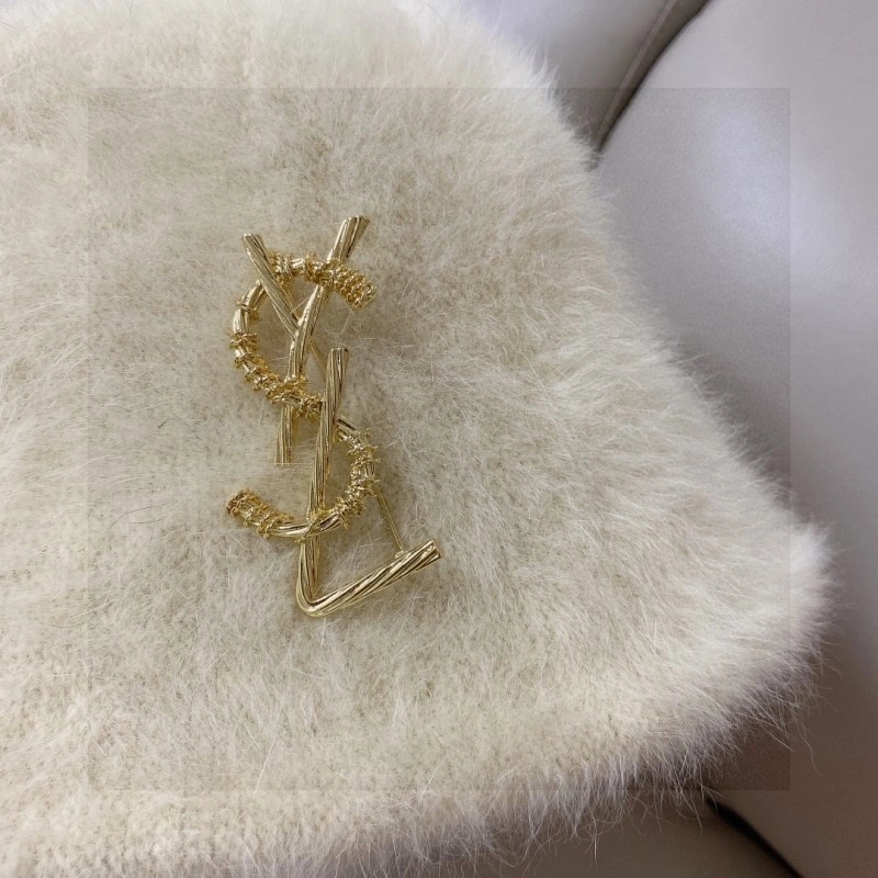 Ysl Brooches Functional 208265