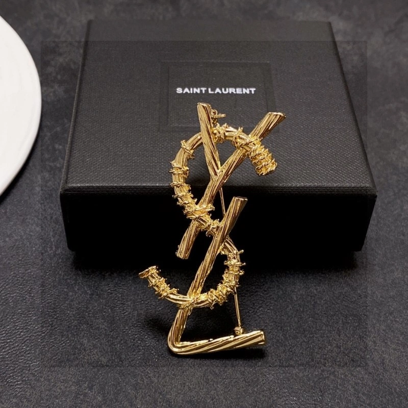 Ysl Brooches Functional 208265