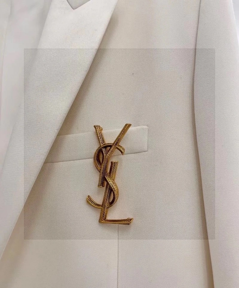 Vibrant Ysl Brooches 208241