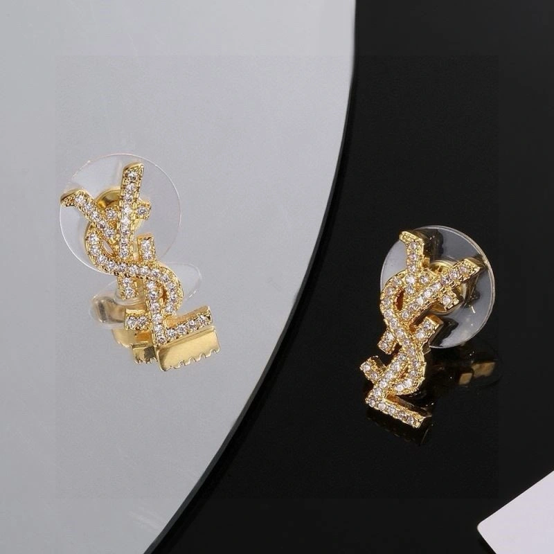 Ysl Earrings Sleek 208889