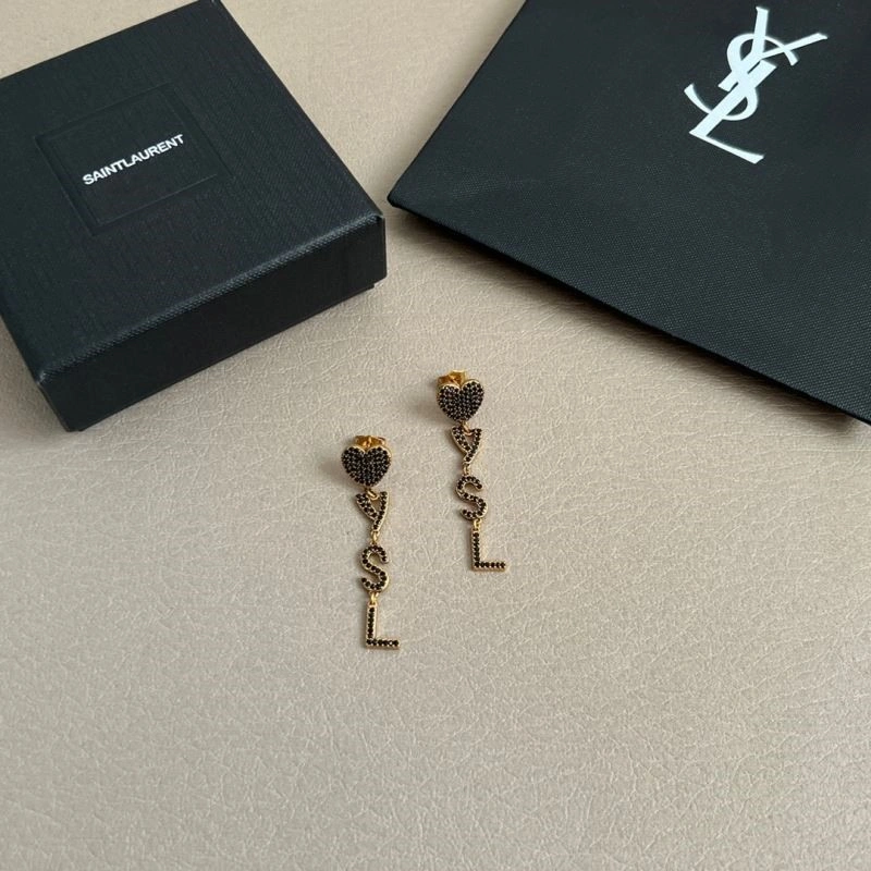 Ysl Earrings Minimalist 208209