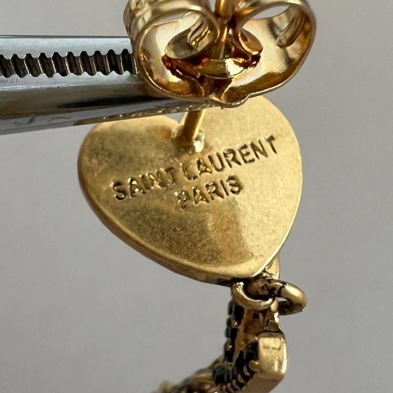 Ysl Earrings Minimalist 208209