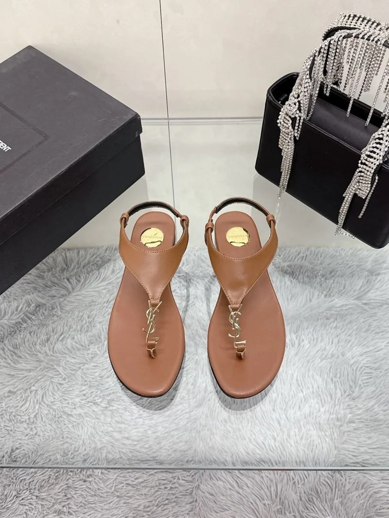 Ysl Sandals Breathable 8686