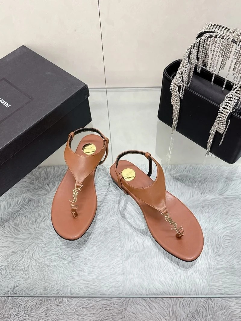Ysl Sandals Breathable 8686