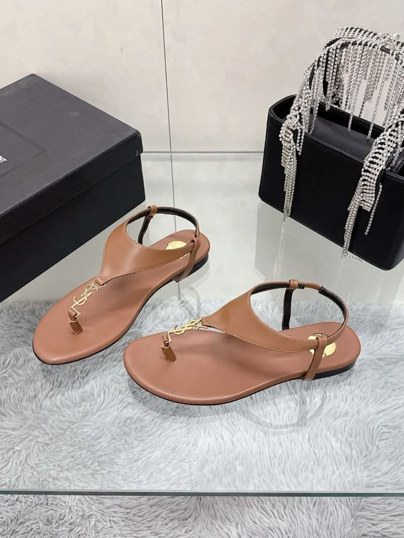 Ysl Sandals Breathable 8686