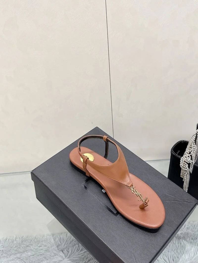 Ysl Sandals Breathable 8686