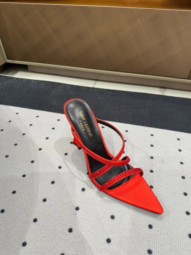 Stretchable Ysl Sandals 8658