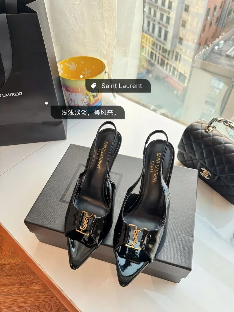 Bright Ysl Sandals 15346