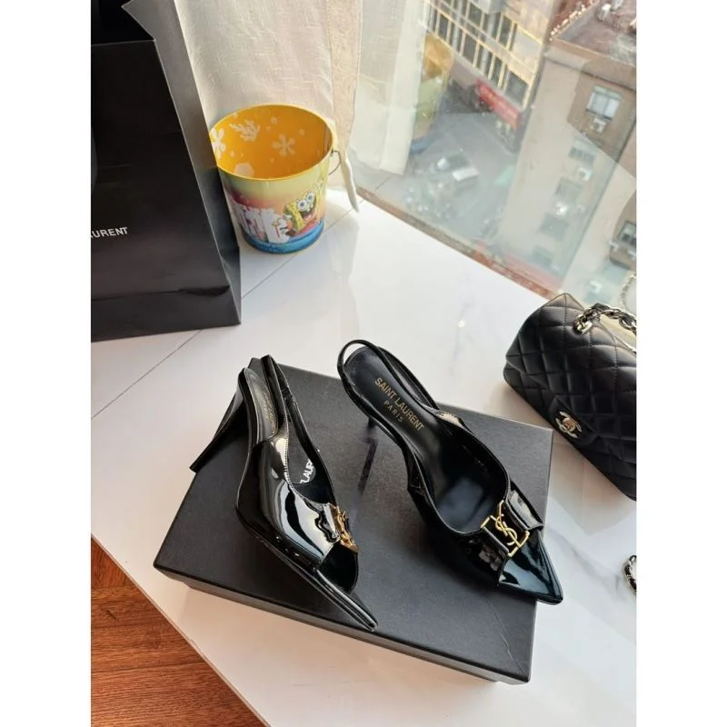 Bright Ysl Sandals 15346