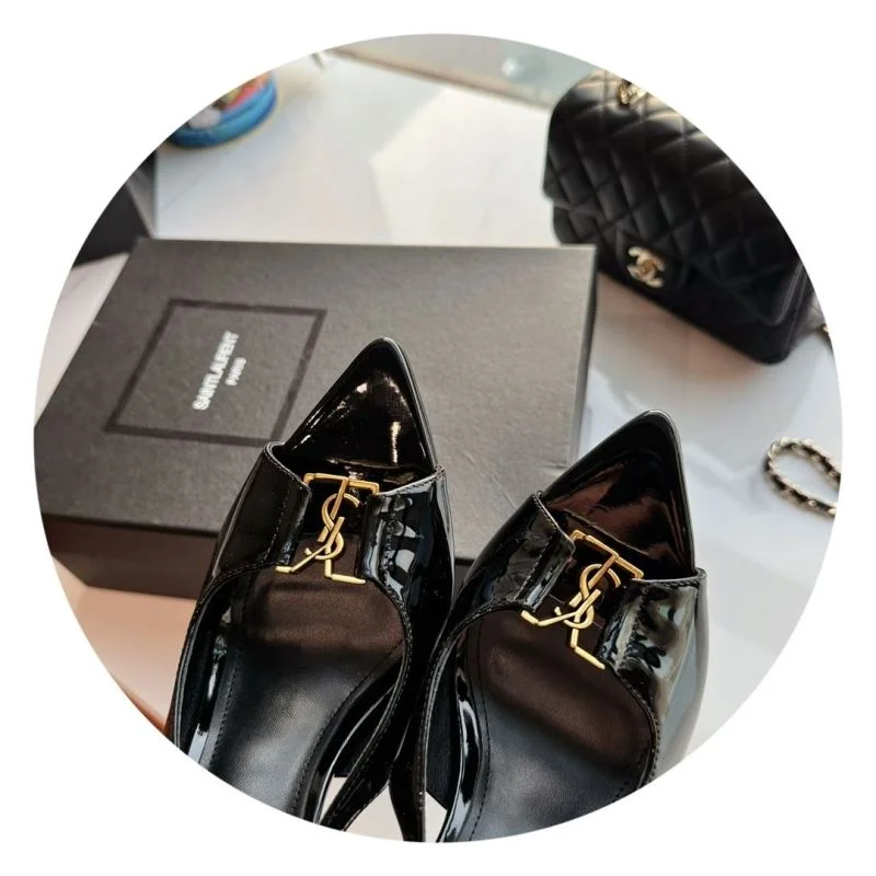 Bright Ysl Sandals 15346