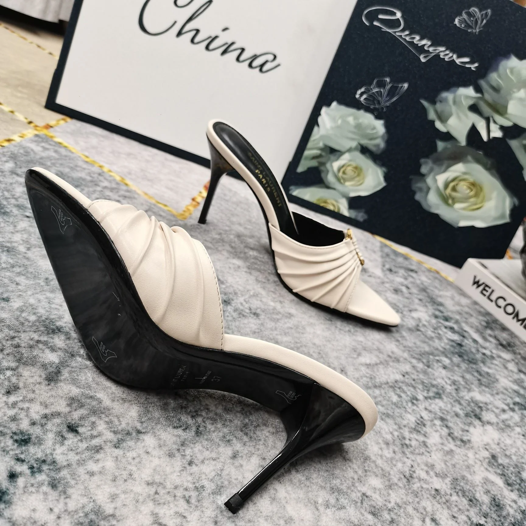 Ysl Sandals Elegant 5696
