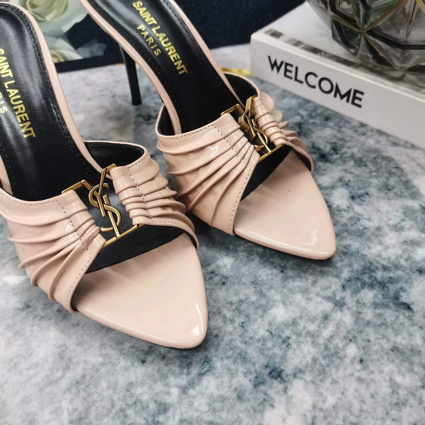 RelaxedFit Ysl Sandals 5703