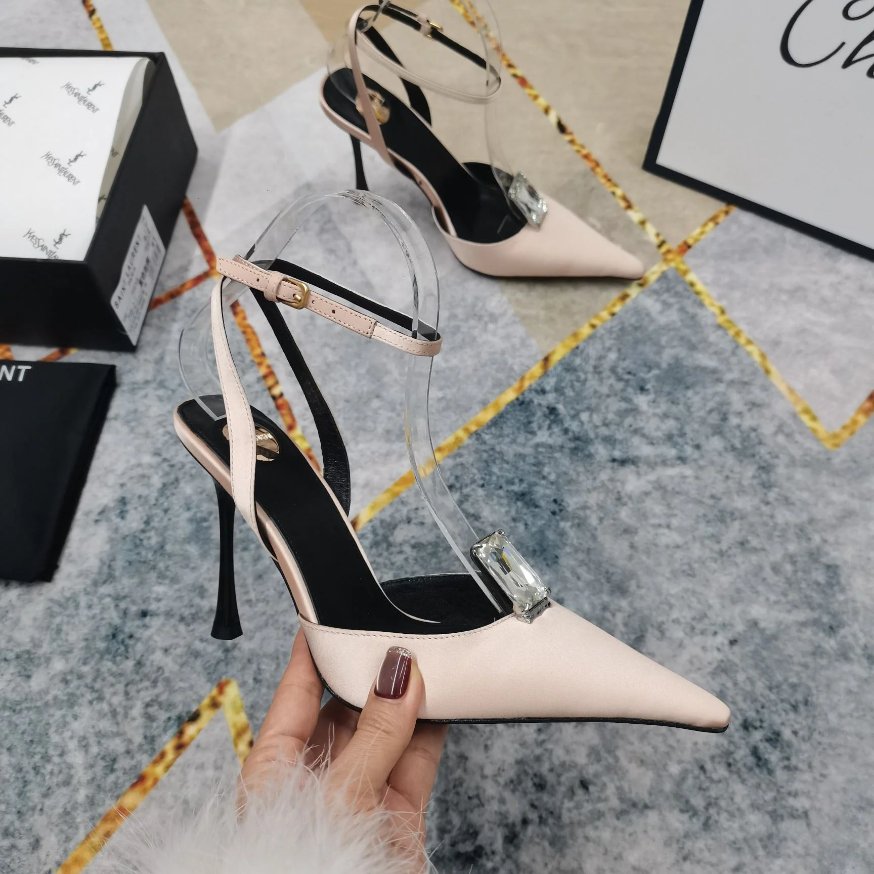 Refined Ysl Sandals 5730