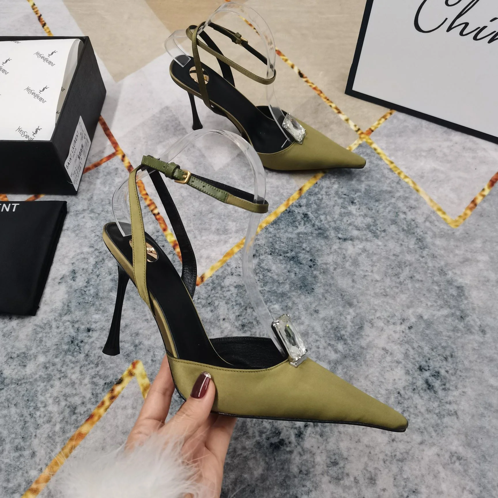 Ysl Sandals TimelessDesign 5774