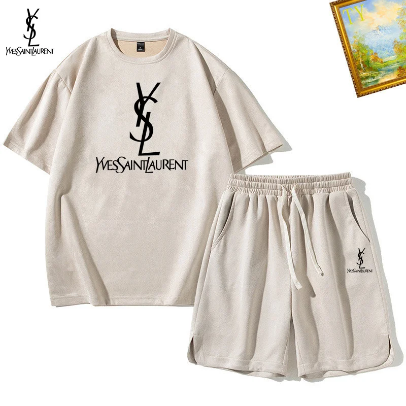 Breathable Ysl Short Suits 164423