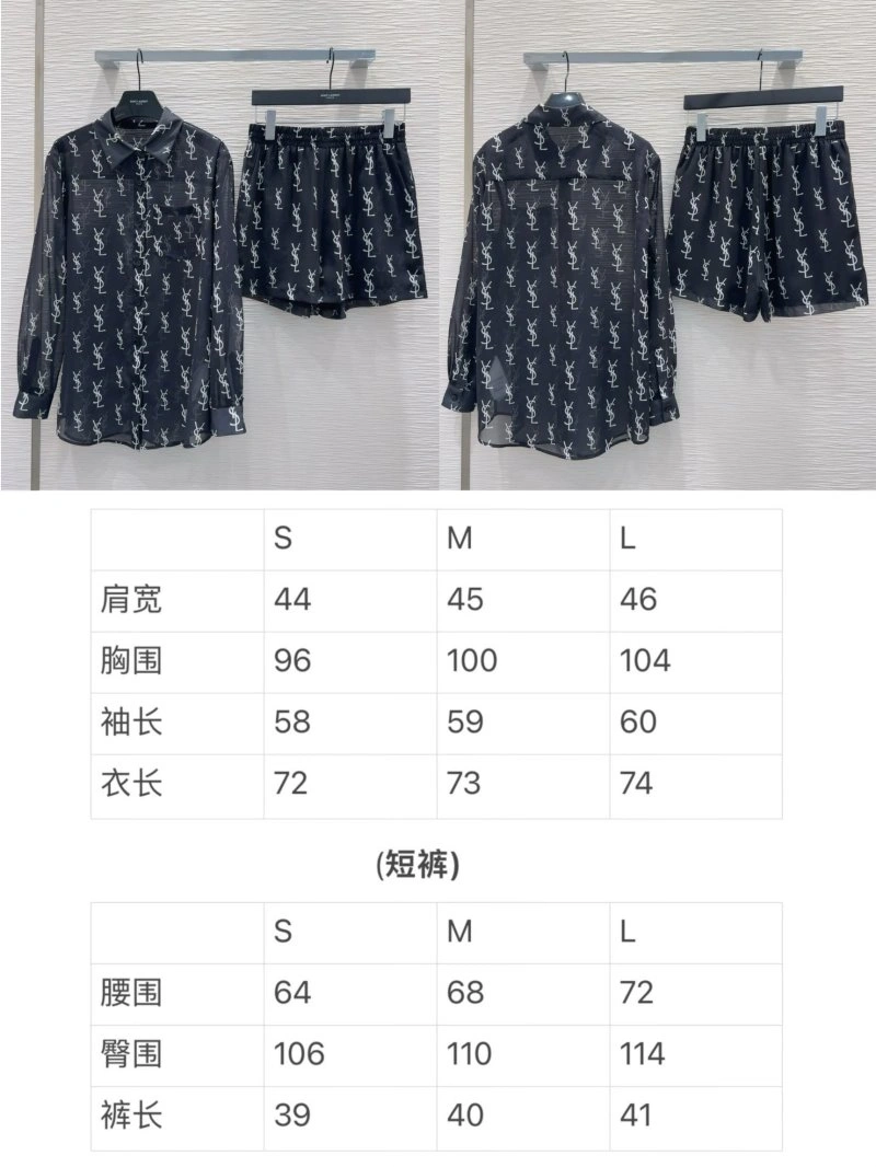 Ysl Short Suits BestValue 155150