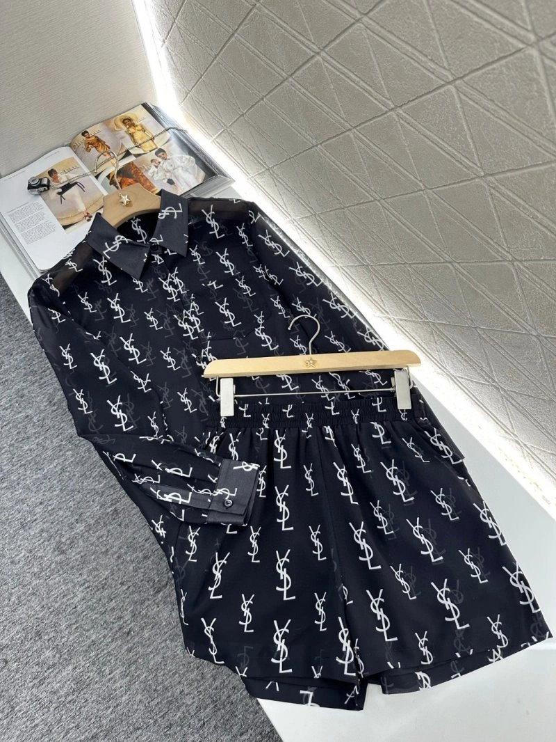 Sporty Ysl Short Suits 155146