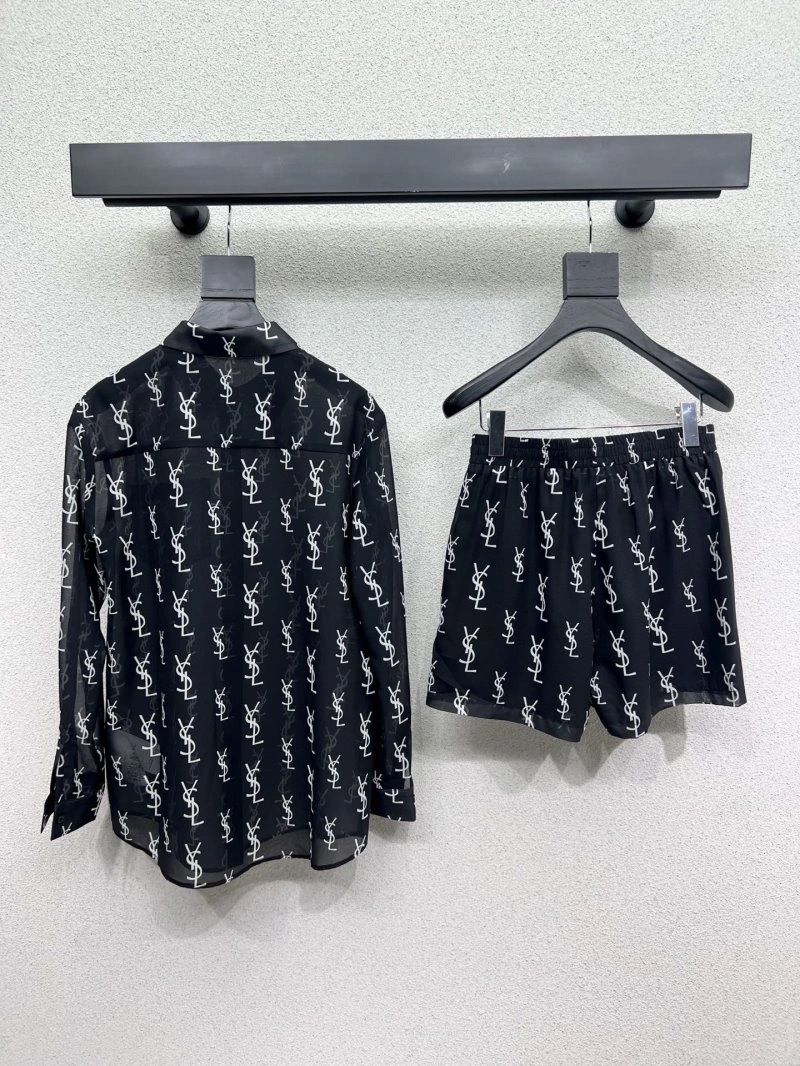 Ysl Short Suits Stretchable 153190