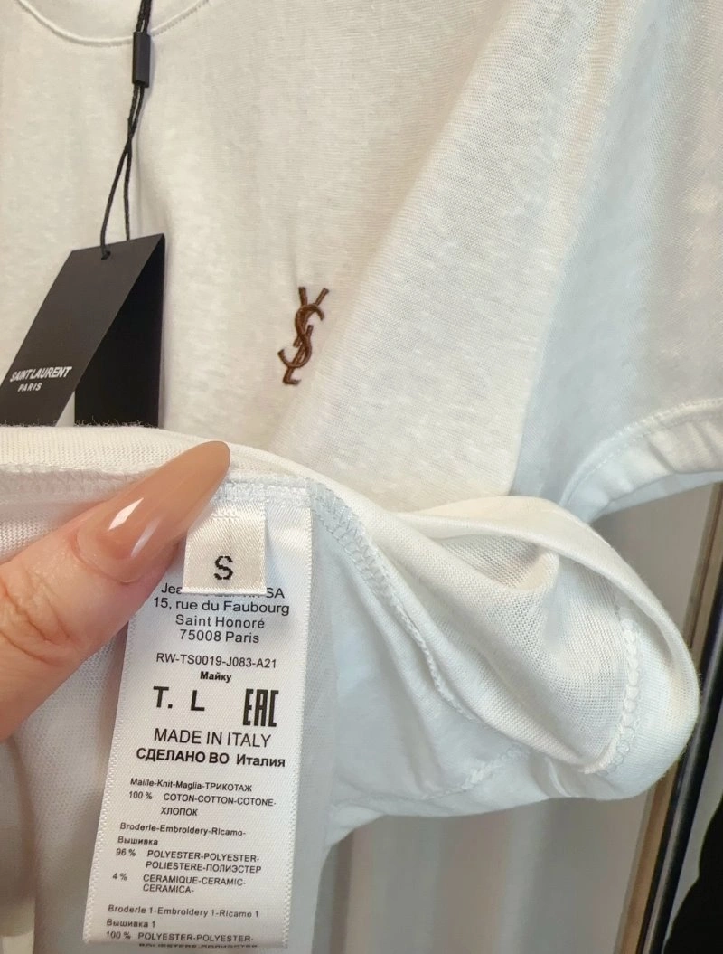 Ysl T-Shirts Durable 152427