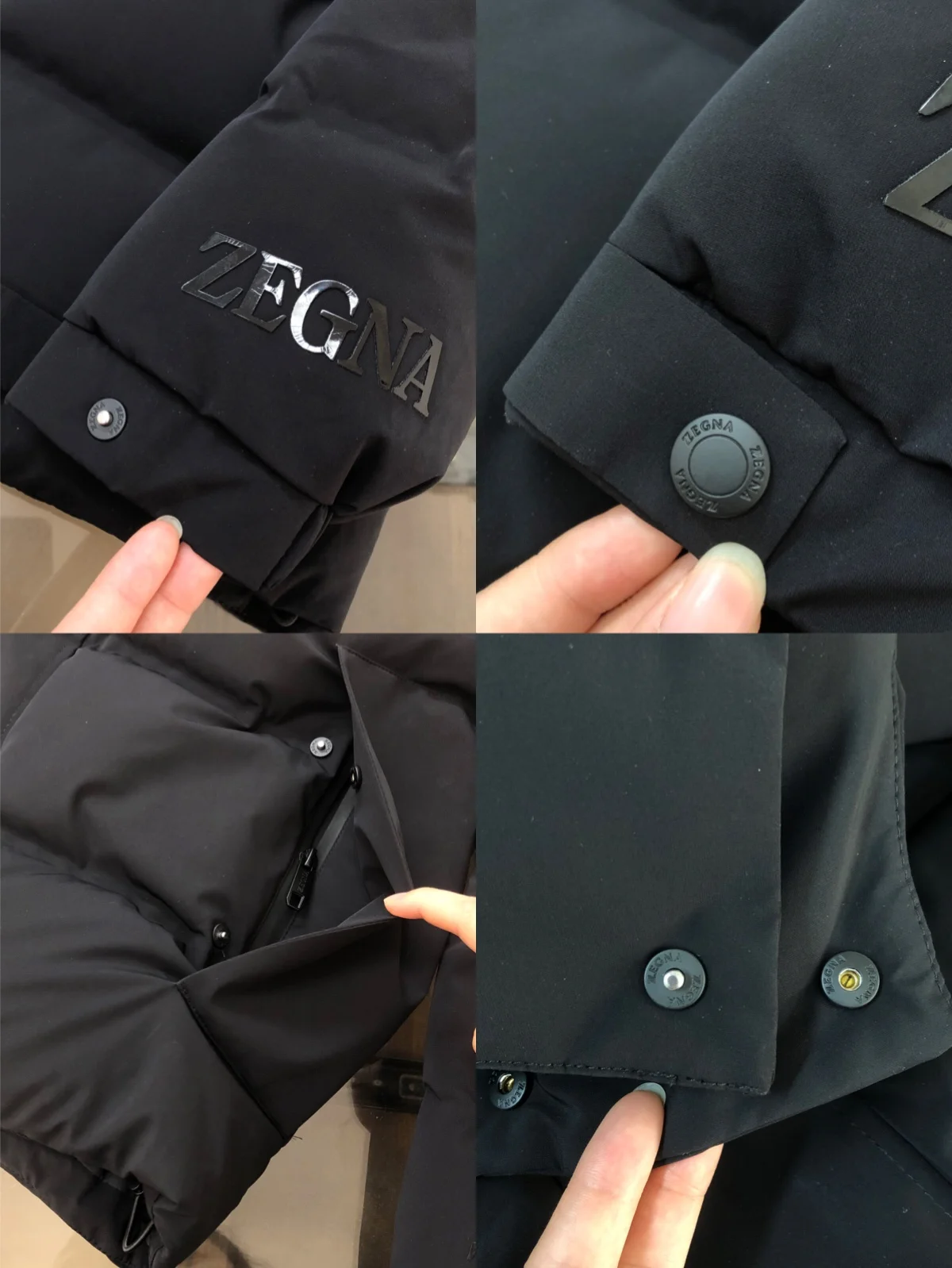 Breathable Zegna Down Jackets 165113