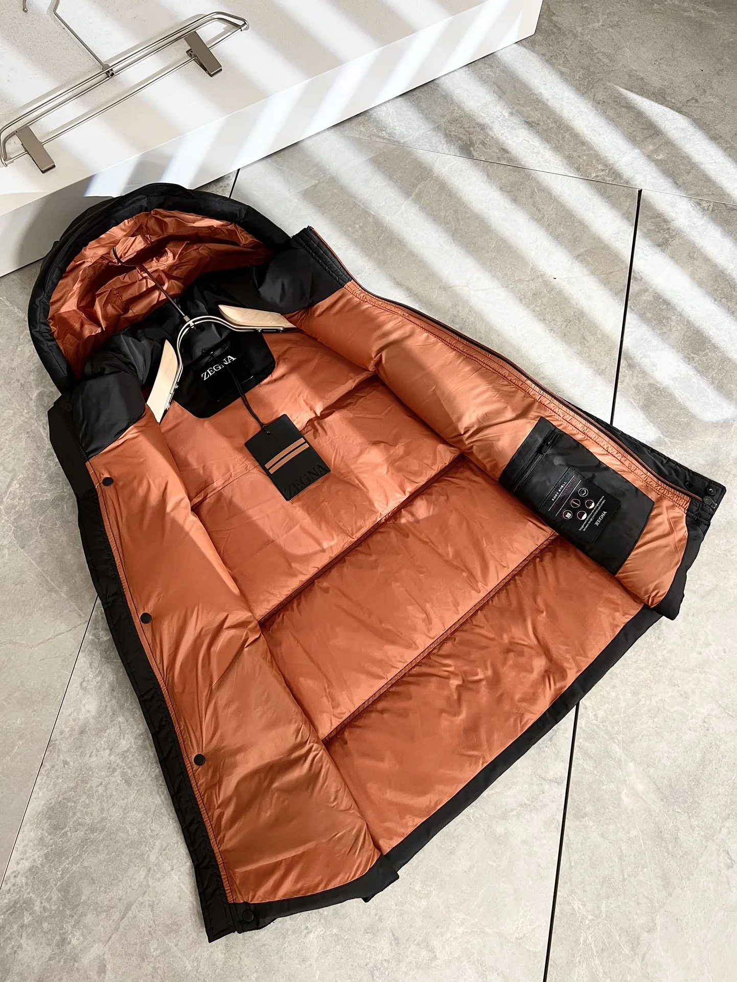 Zegna Down Jackets Sleek 165146