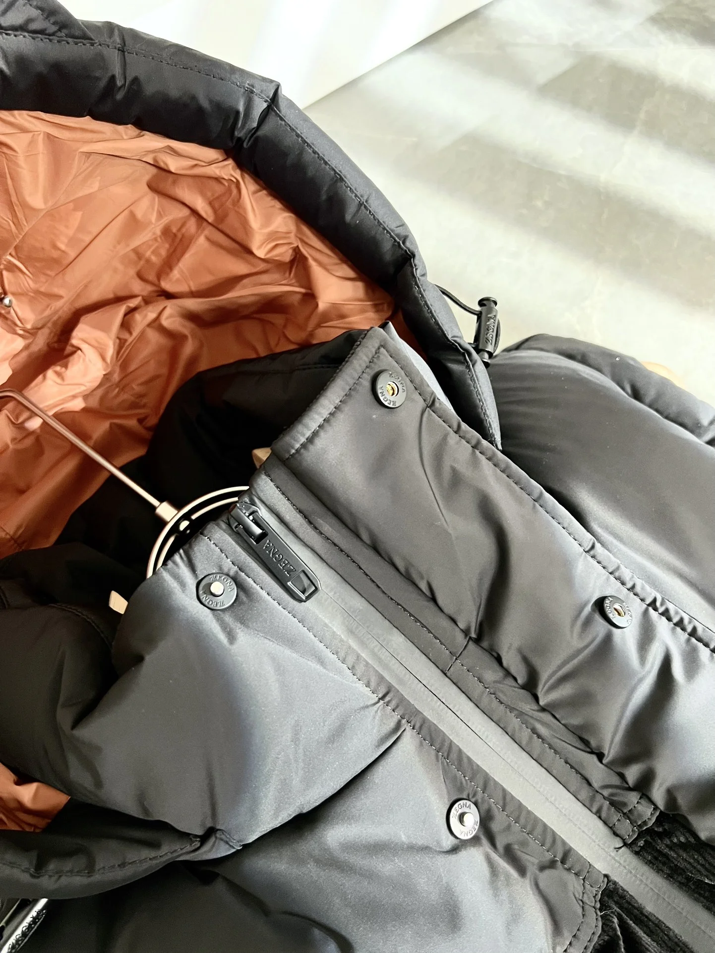 Zegna Down Jackets Sleek 165146