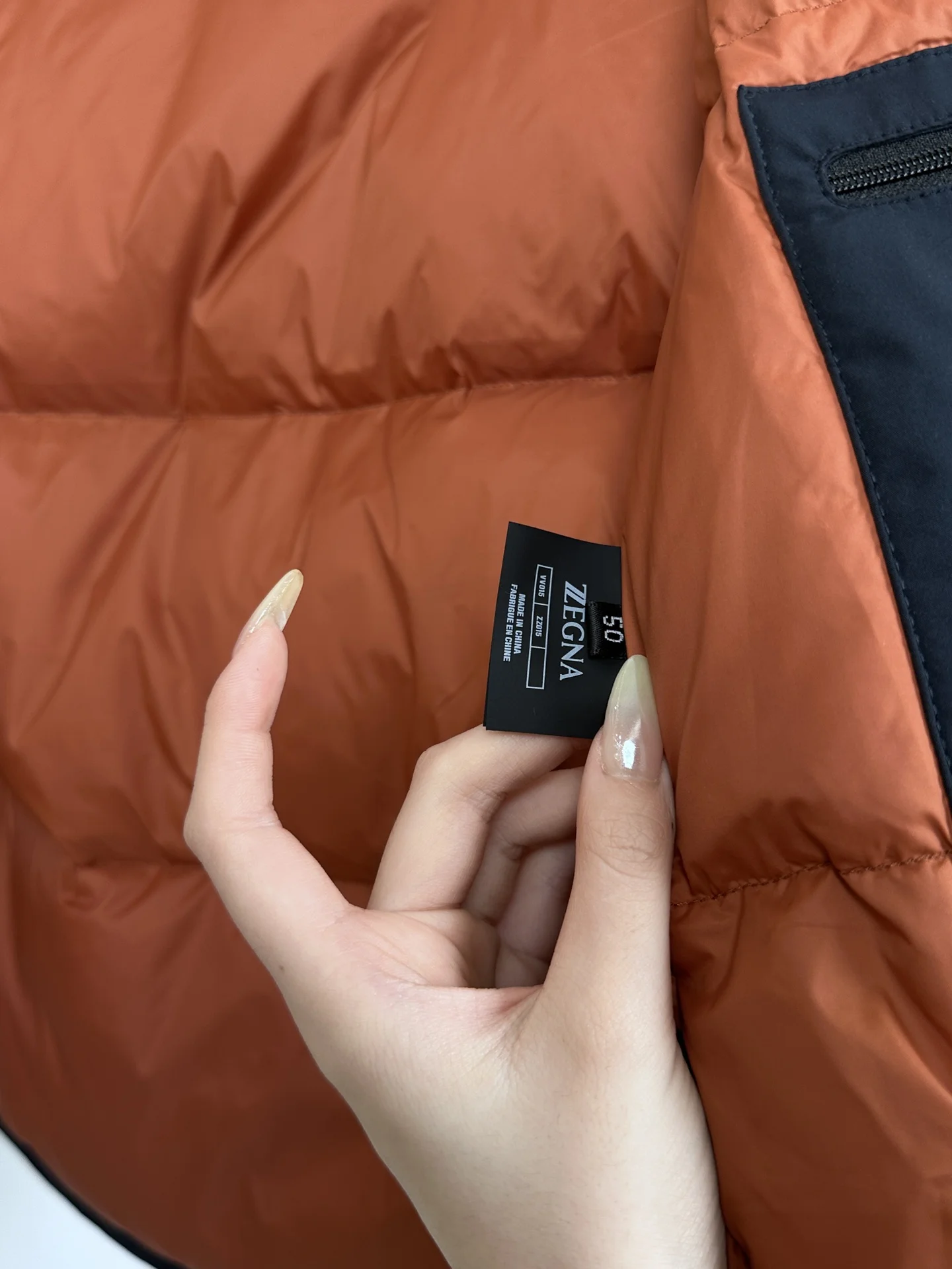 Breathable Zegna Down Jackets 165072