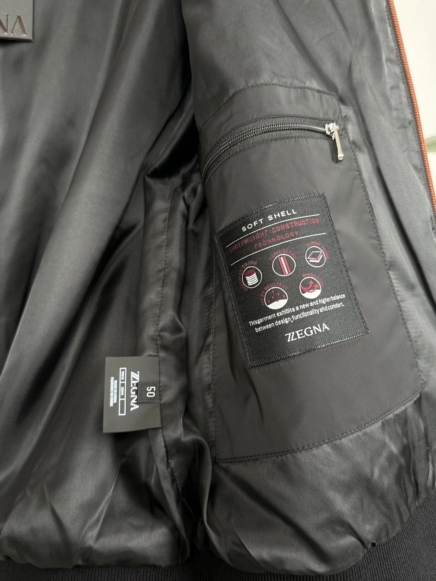 Breathable Zegna Down Jackets 165088