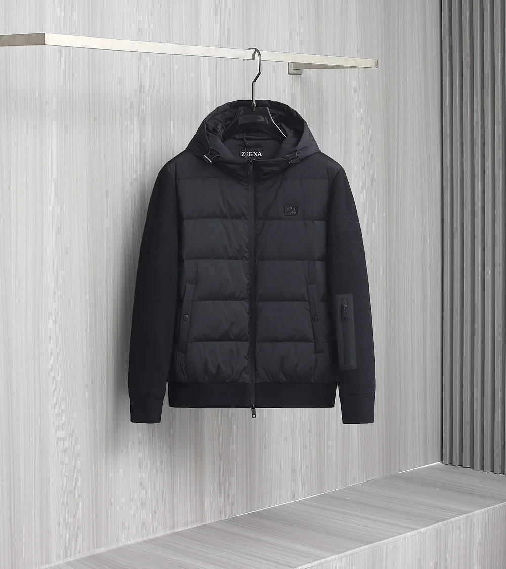 Zegna Down Jackets SmoothTexture 165116