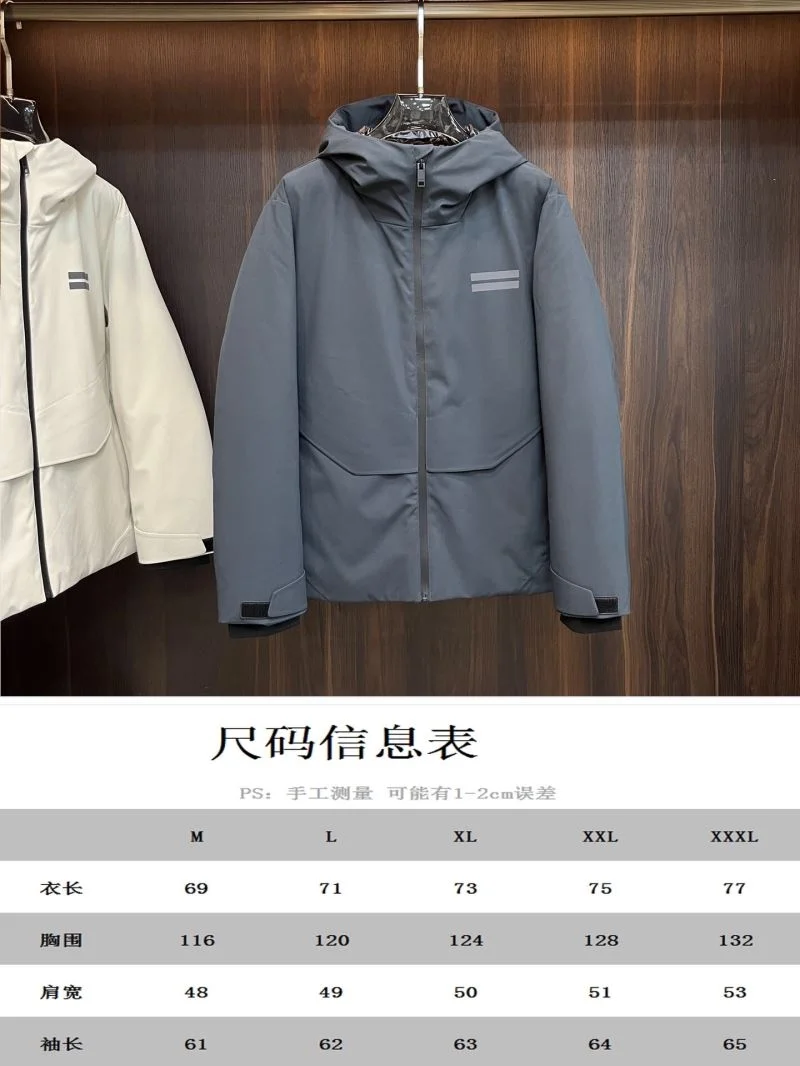 Affordable Zegna Down Jackets 164715