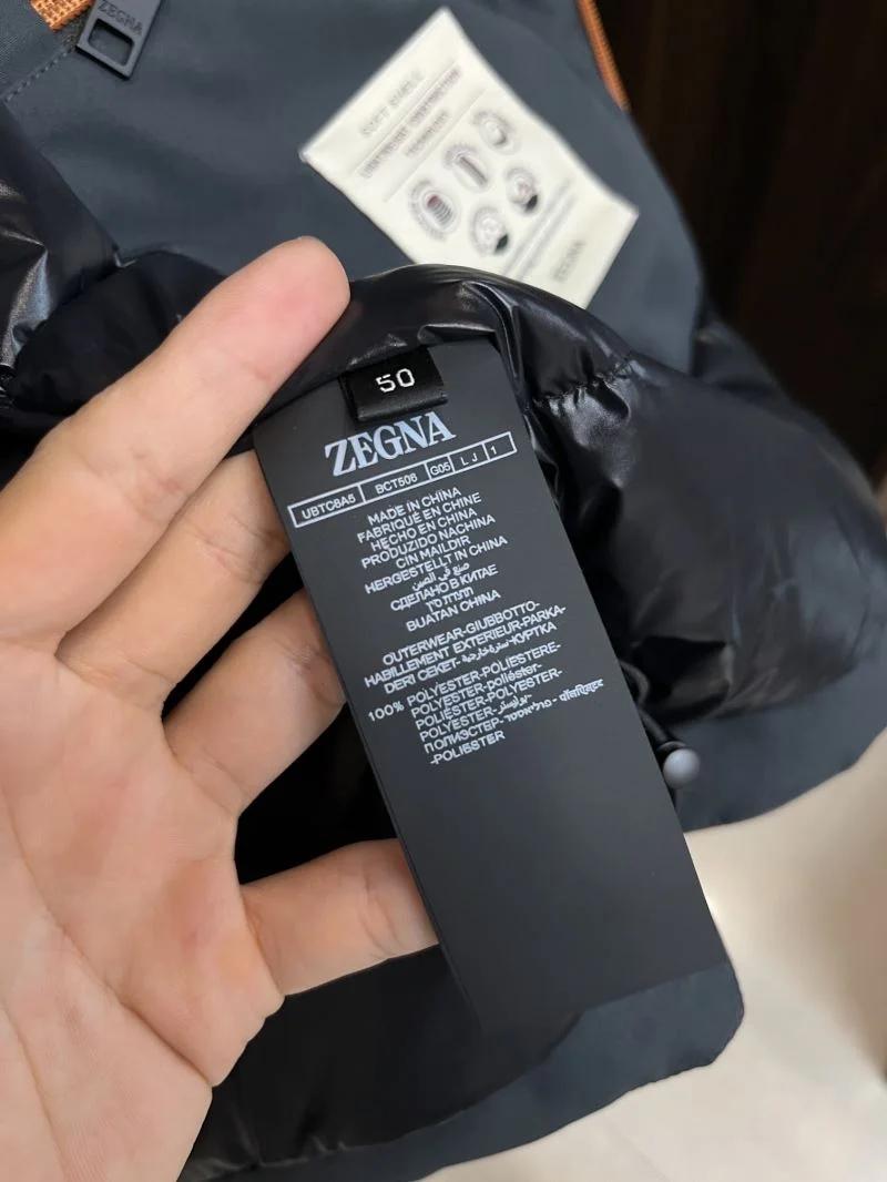 Affordable Zegna Down Jackets 164715