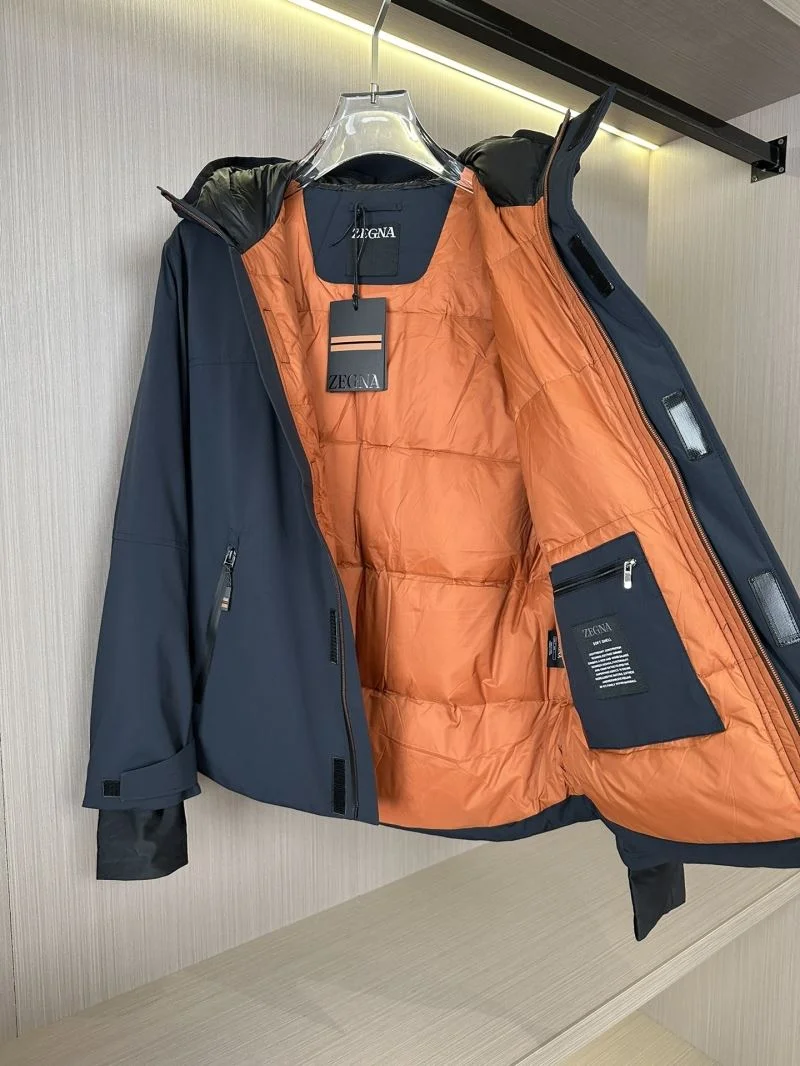 Minimalist Zegna Down Jackets 164741