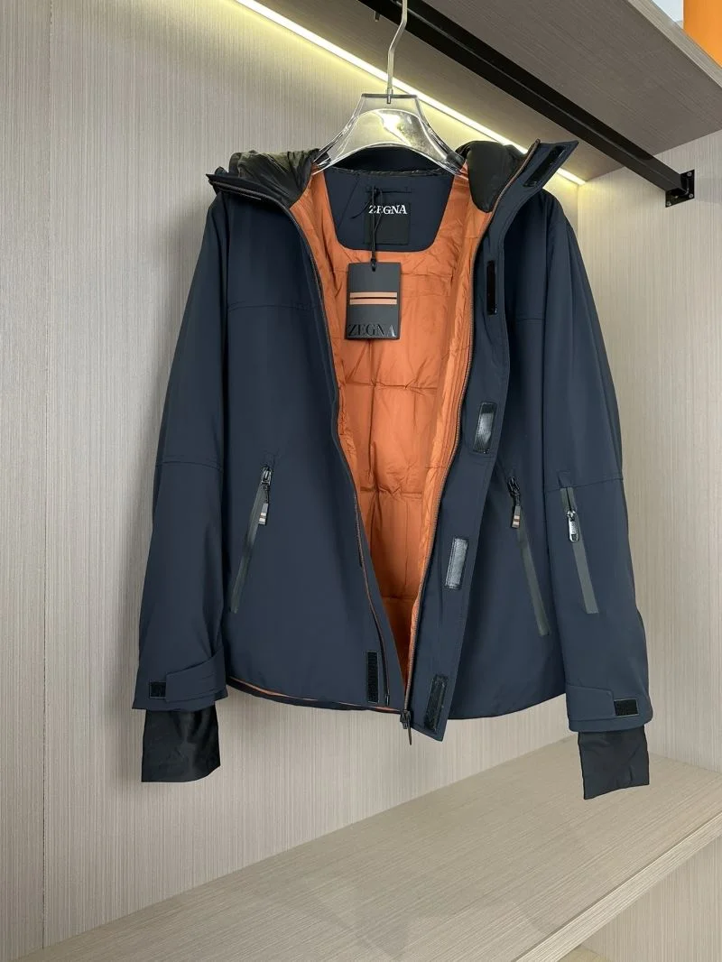 Minimalist Zegna Down Jackets 164741